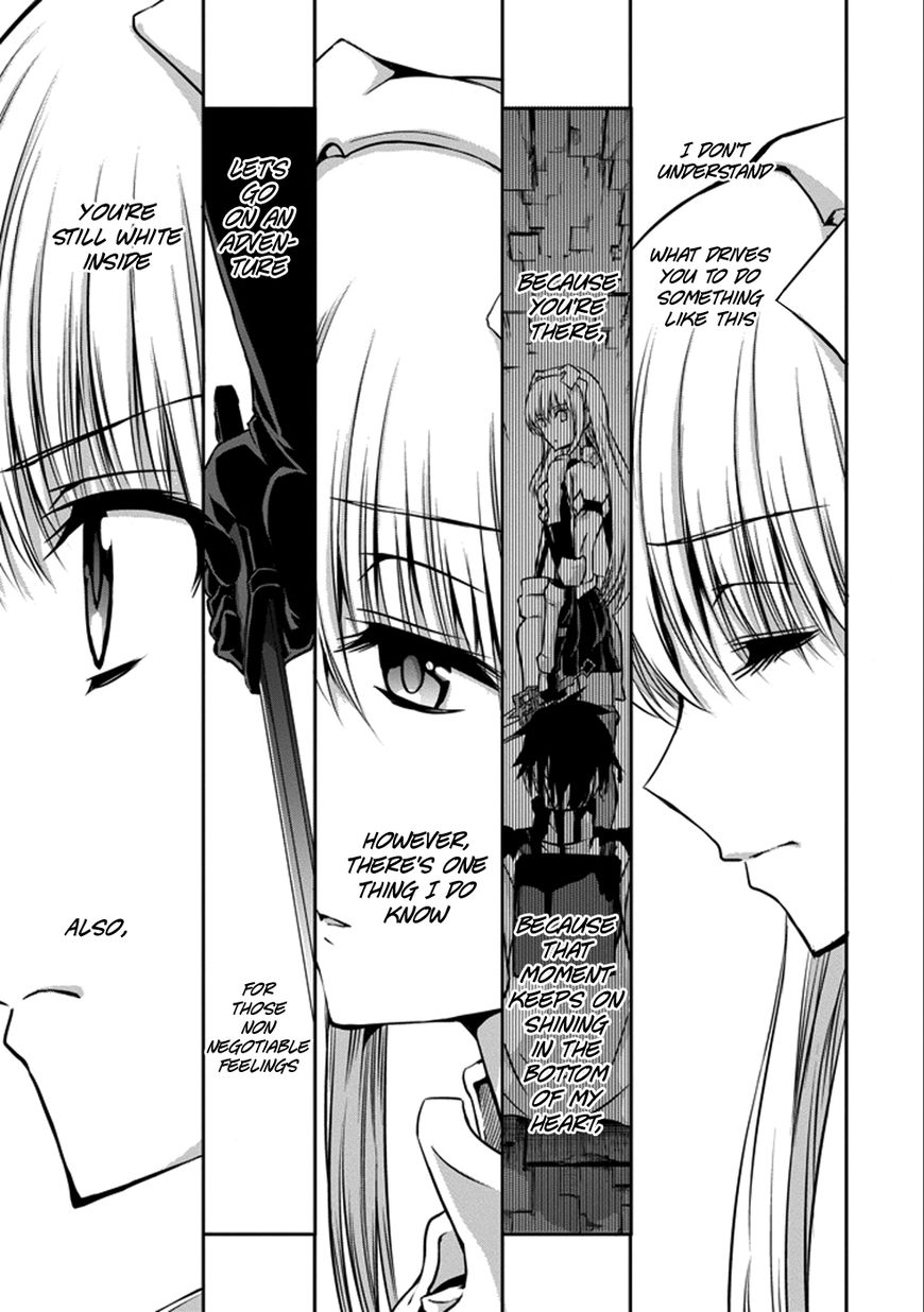 Dungeon ni Deai o Motomeru no wa Machigatte Iru Darou ka Gaiden - Sword Oratoria Chapter 34 page 43 - Chapter 34 : Bell Cranel
