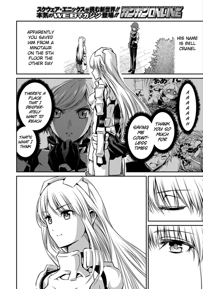 Dungeon ni Deai o Motomeru no wa Machigatte Iru Darou ka Gaiden - Sword Oratoria Chapter 35 page 45 - Chapter 35