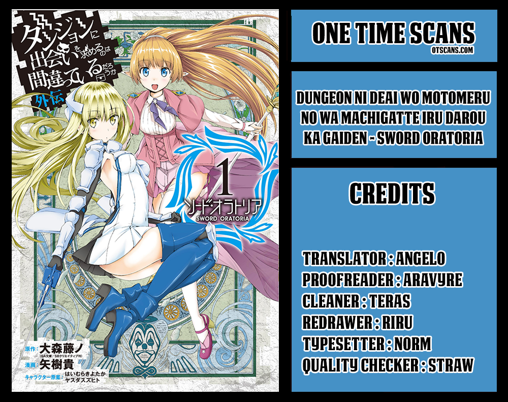 Dungeon ni Deai o Motomeru no wa Machigatte Iru Darou ka Gaiden - Sword Oratoria Chapter 36 page 1 - Chapter 36 : Full Speed