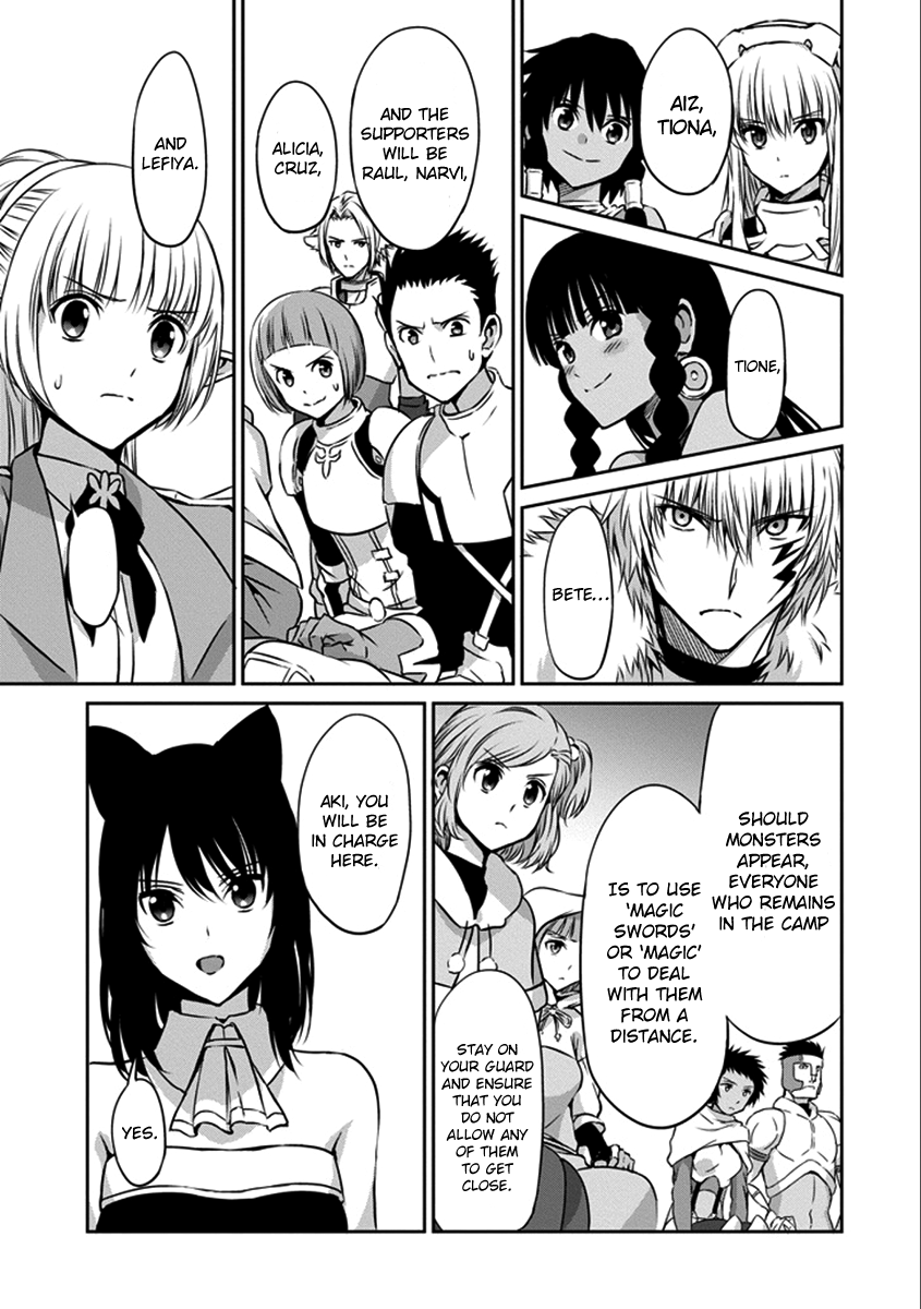 Dungeon ni Deai o Motomeru no wa Machigatte Iru Darou ka Gaiden - Sword Oratoria Chapter 36 page 10 - Chapter 36 : Full Speed