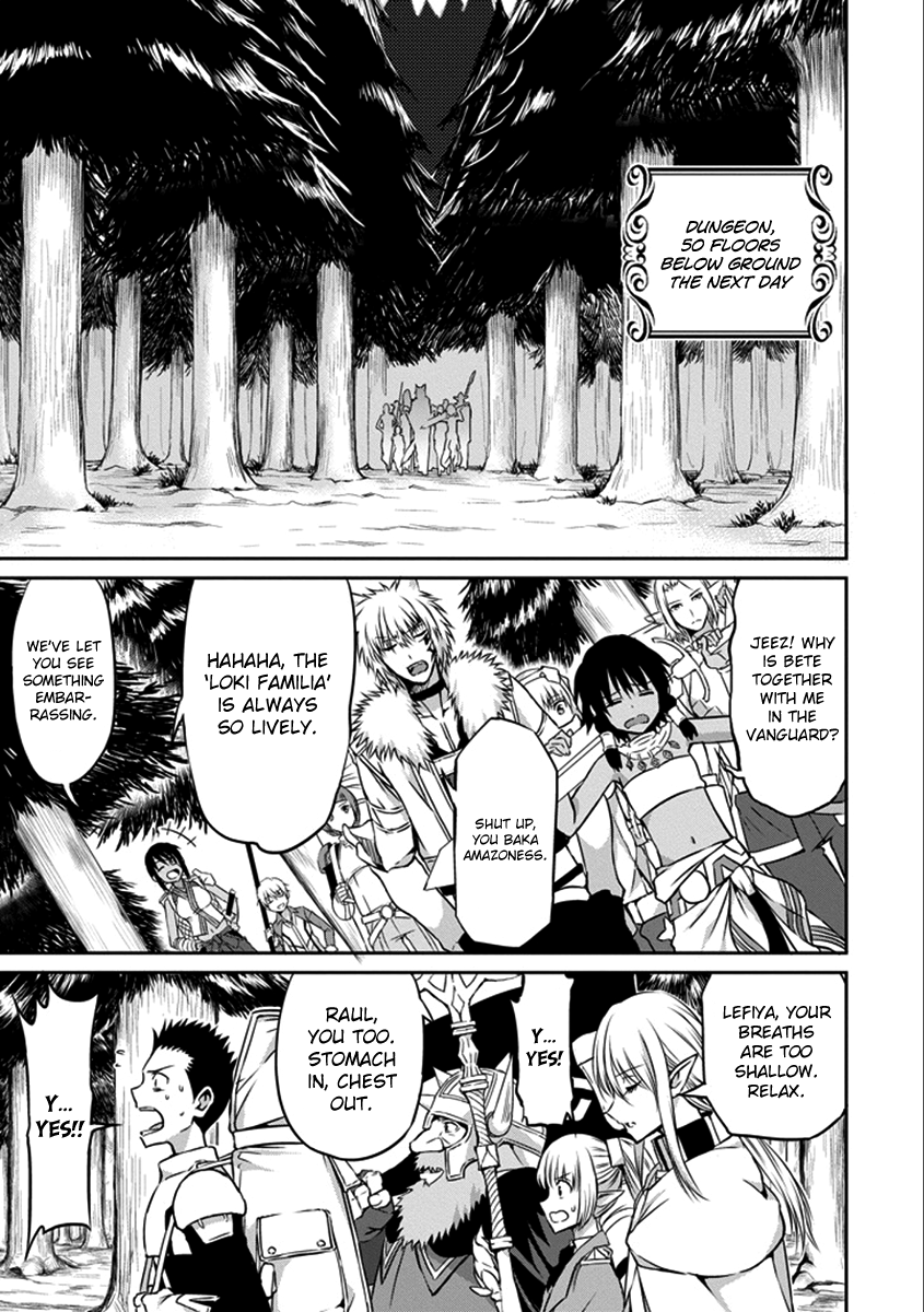 Dungeon ni Deai o Motomeru no wa Machigatte Iru Darou ka Gaiden - Sword Oratoria Chapter 36 page 34 - Chapter 36 : Full Speed