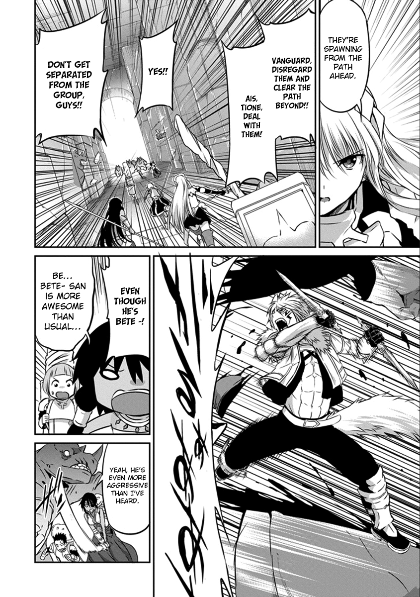 Dungeon ni Deai o Motomeru no wa Machigatte Iru Darou ka Gaiden - Sword Oratoria Chapter 36 page 37 - Chapter 36 : Full Speed