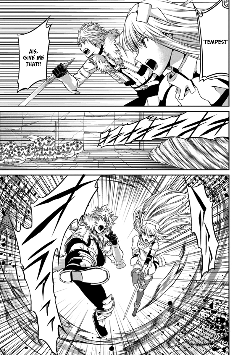 Dungeon ni Deai o Motomeru no wa Machigatte Iru Darou ka Gaiden - Sword Oratoria Chapter 36 page 40 - Chapter 36 : Full Speed