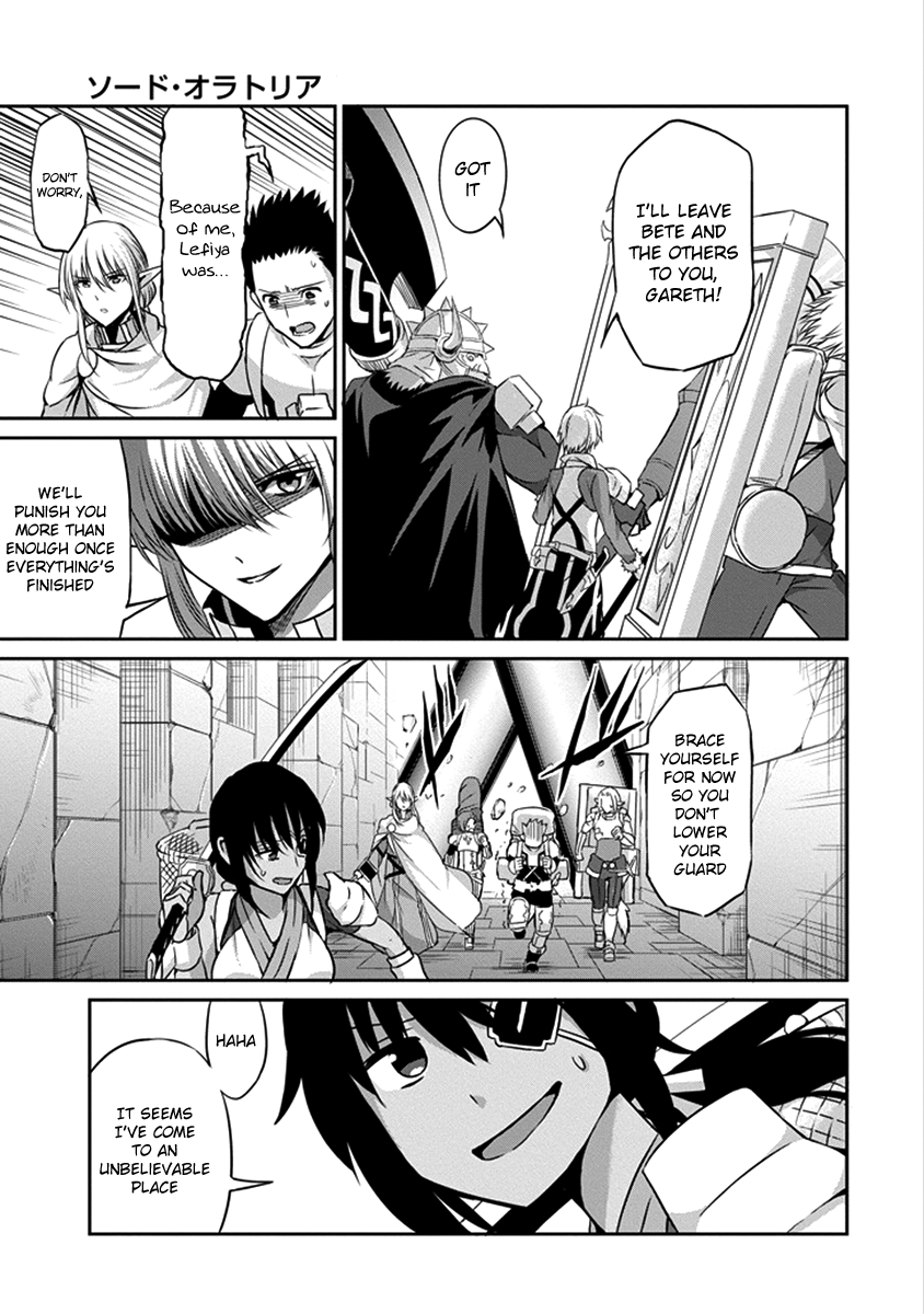 Dungeon ni Deai o Motomeru no wa Machigatte Iru Darou ka Gaiden - Sword Oratoria Chapter 37 page 12 - Chapter 37 : Never Fall Down