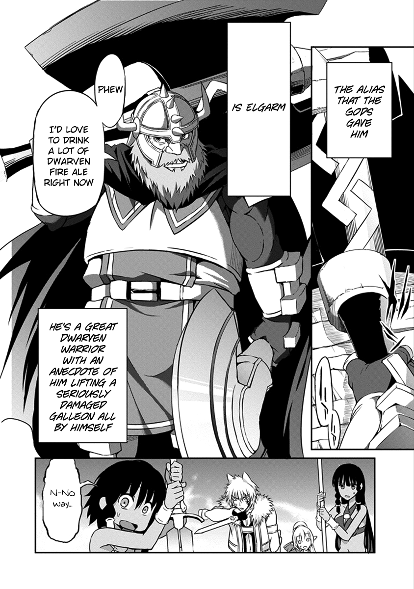 Dungeon ni Deai o Motomeru no wa Machigatte Iru Darou ka Gaiden - Sword Oratoria Chapter 37 page 36 - Chapter 37 : Never Fall Down