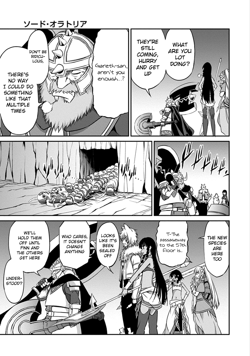 Dungeon ni Deai o Motomeru no wa Machigatte Iru Darou ka Gaiden - Sword Oratoria Chapter 37 page 37 - Chapter 37 : Never Fall Down