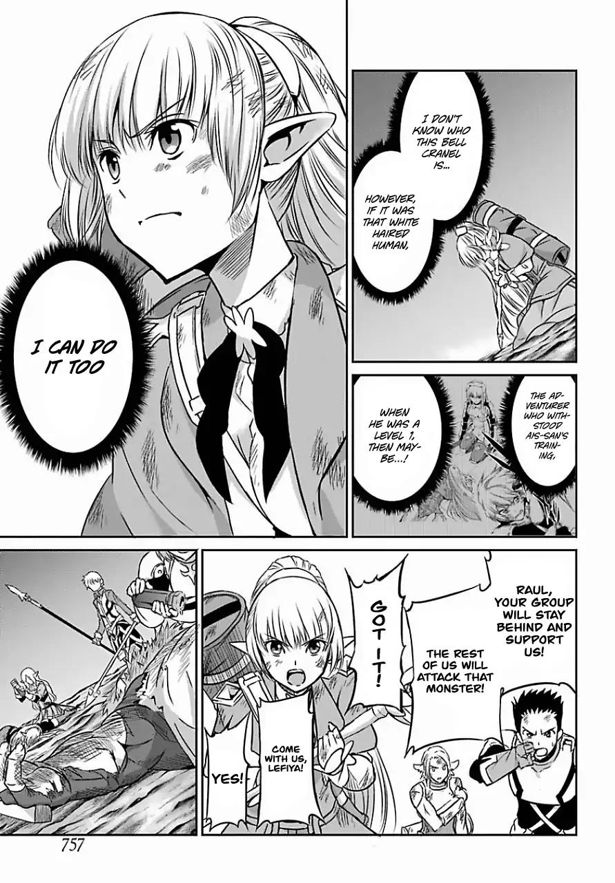 Dungeon ni Deai o Motomeru no wa Machigatte Iru Darou ka Gaiden - Sword Oratoria Chapter 39 page 37 - Chapter 39: Demi Spirit
