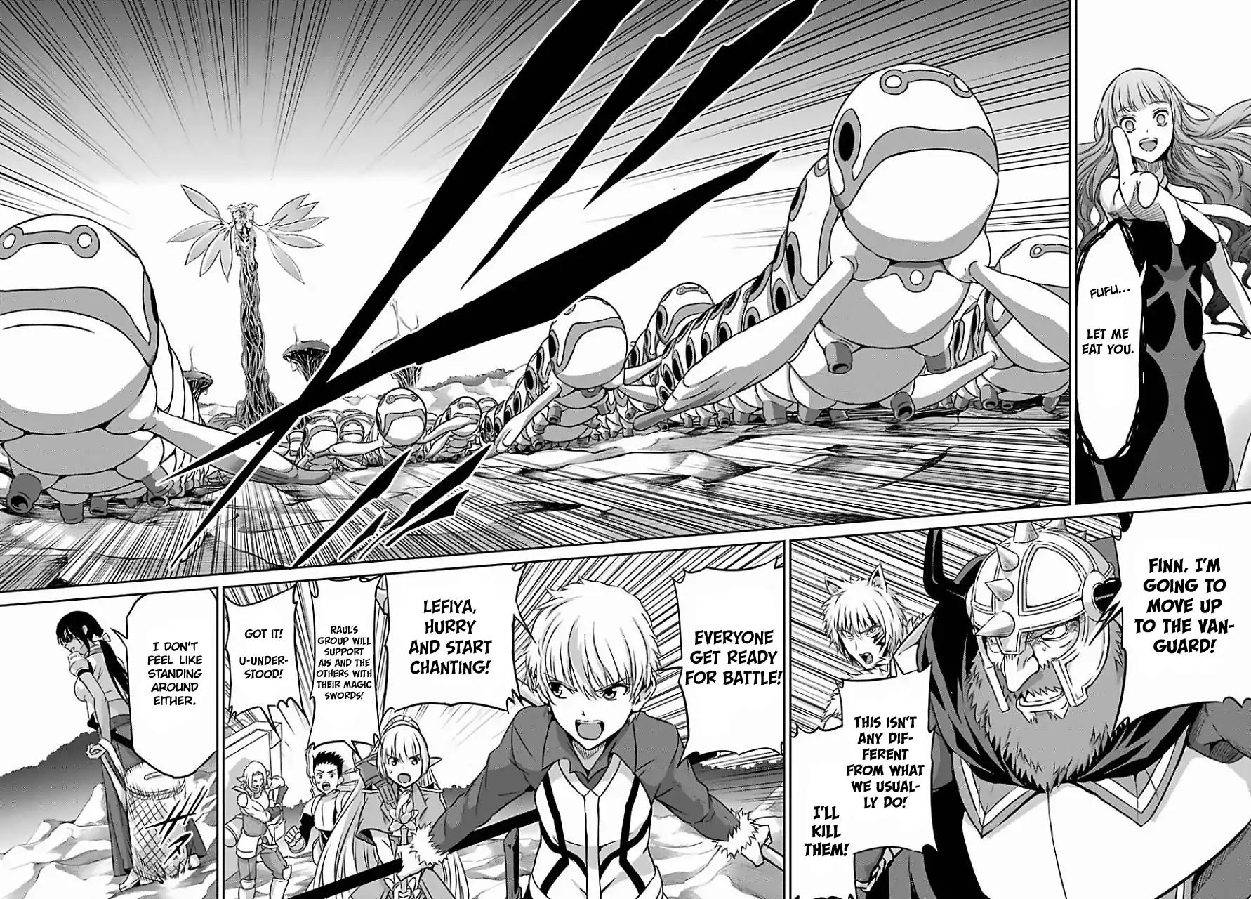 Dungeon ni Deai o Motomeru no wa Machigatte Iru Darou ka Gaiden - Sword Oratoria Chapter 39 page 8 - Chapter 39: Demi Spirit