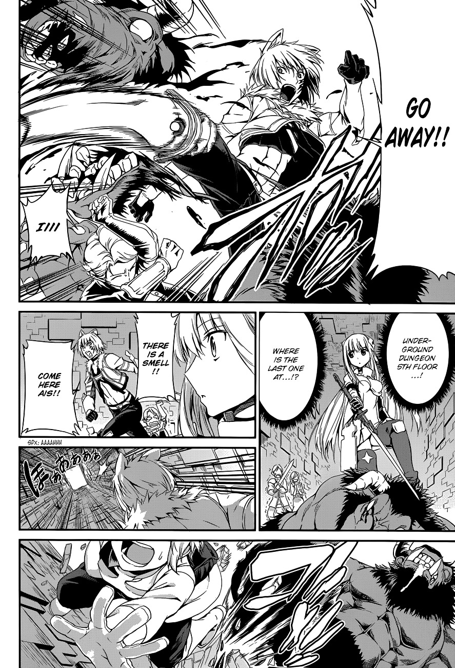 Dungeon ni Deai o Motomeru no wa Machigatte Iru Darou ka Gaiden - Sword Oratoria Chapter 4 page 11 - Chapter 4 :