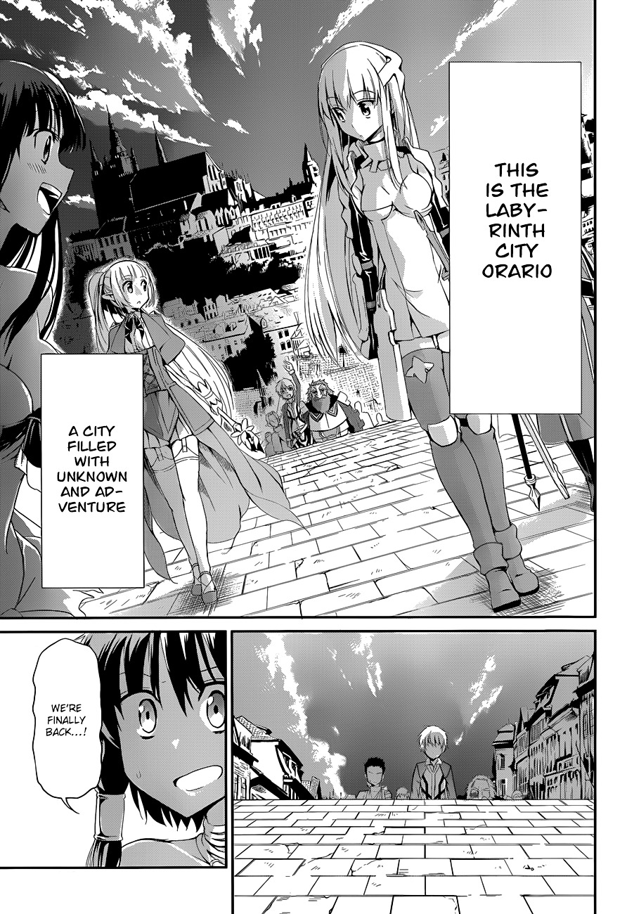 Dungeon ni Deai o Motomeru no wa Machigatte Iru Darou ka Gaiden - Sword Oratoria Chapter 4 page 18 - Chapter 4 :