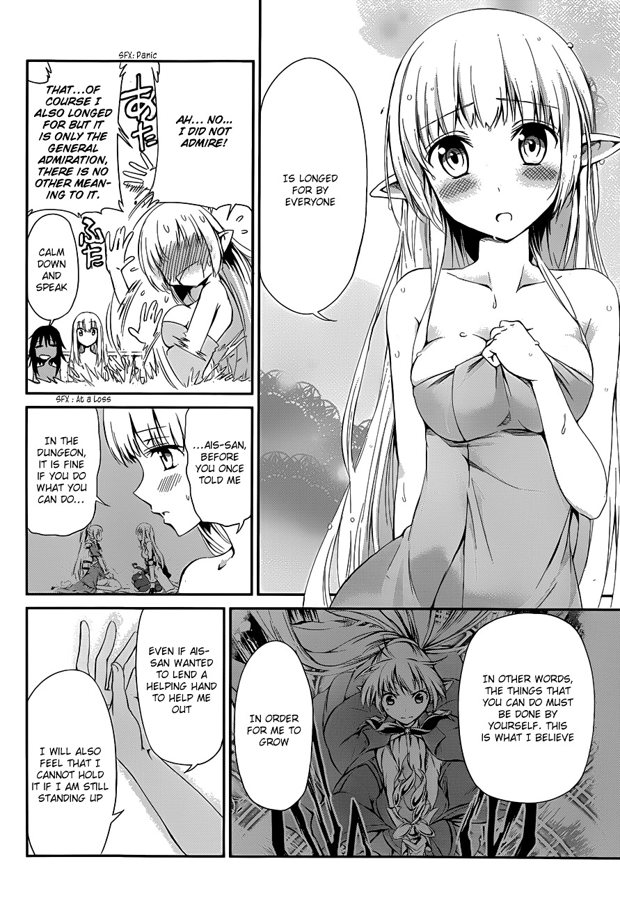 Dungeon ni Deai o Motomeru no wa Machigatte Iru Darou ka Gaiden - Sword Oratoria Chapter 4 page 29 - Chapter 4 :