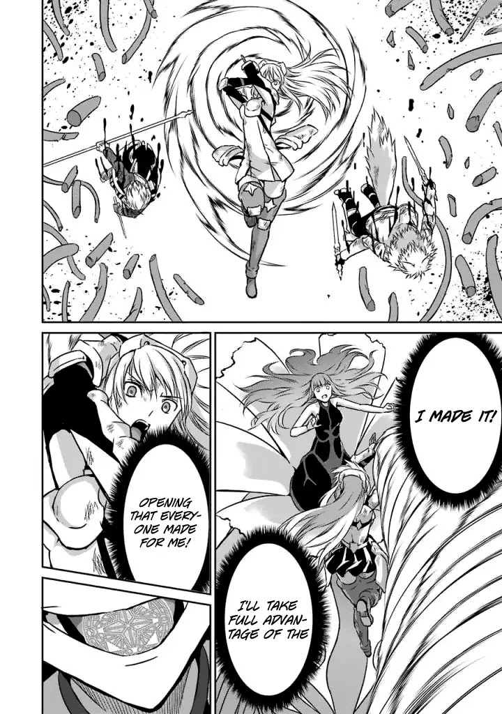 Dungeon ni Deai o Motomeru no wa Machigatte Iru Darou ka Gaiden - Sword Oratoria Chapter 40 page 34 - Chapter 40: Slight Light