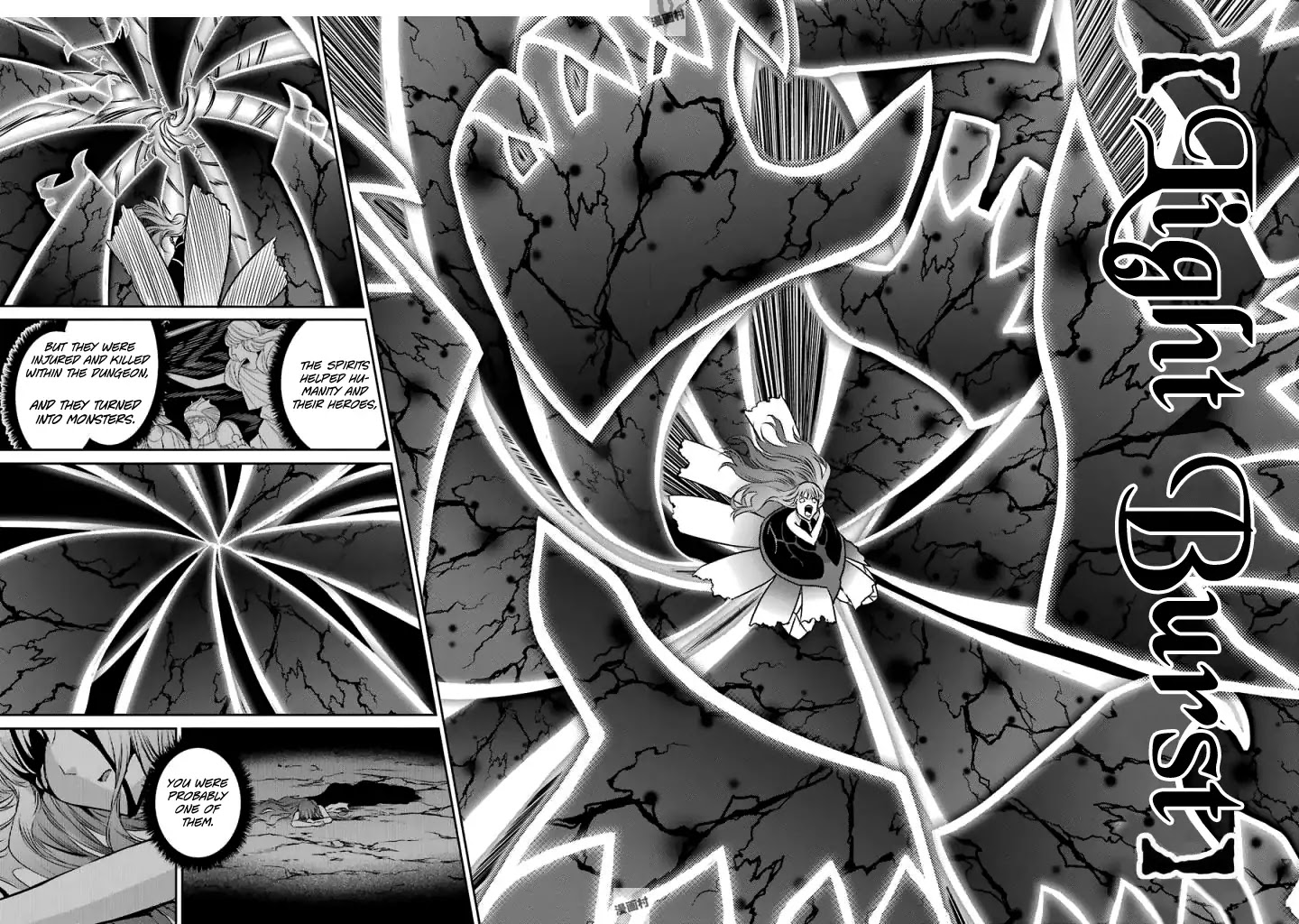 Dungeon ni Deai o Motomeru no wa Machigatte Iru Darou ka Gaiden - Sword Oratoria Chapter 40 page 41 - Chapter 40: Slight Light