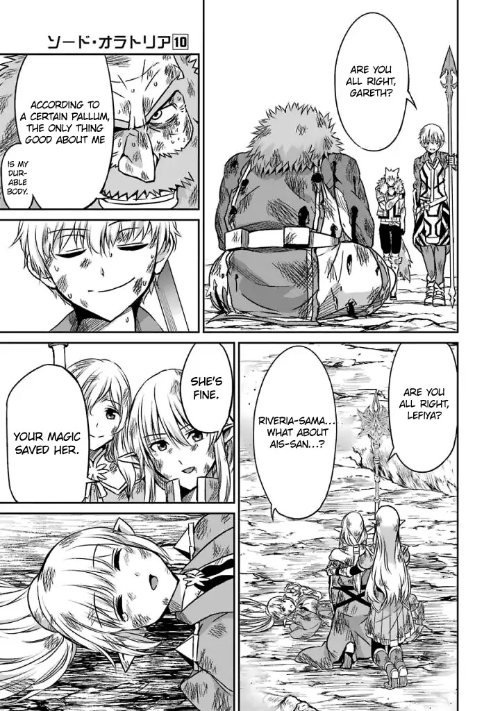 Dungeon ni Deai o Motomeru no wa Machigatte Iru Darou ka Gaiden - Sword Oratoria Chapter 40 page 47 - Chapter 40: Slight Light