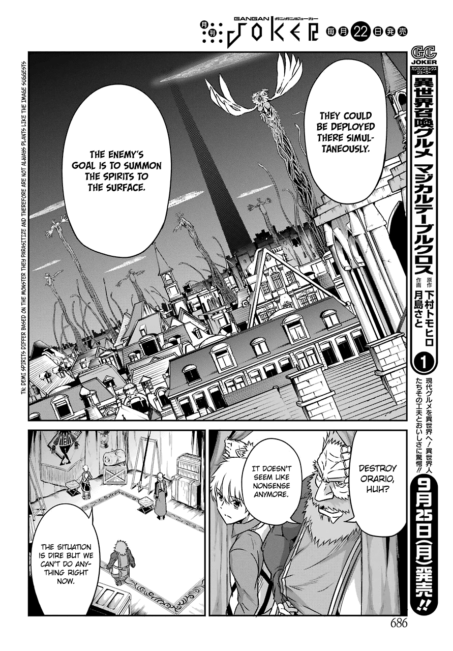 Dungeon ni Deai o Motomeru no wa Machigatte Iru Darou ka Gaiden - Sword Oratoria Chapter 41 page 15 - Chapter 41: Rest Time