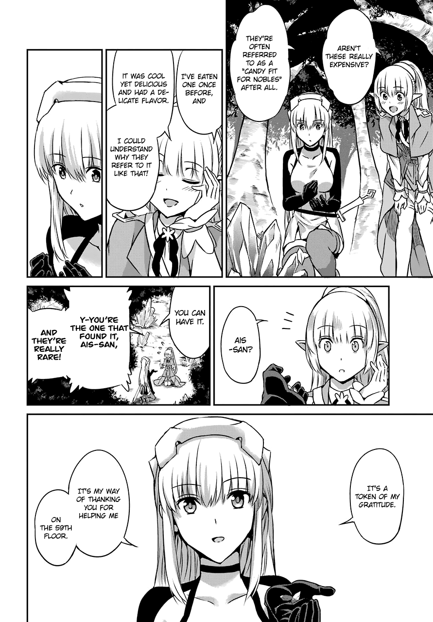 Dungeon ni Deai o Motomeru no wa Machigatte Iru Darou ka Gaiden - Sword Oratoria Chapter 41 page 23 - Chapter 41: Rest Time