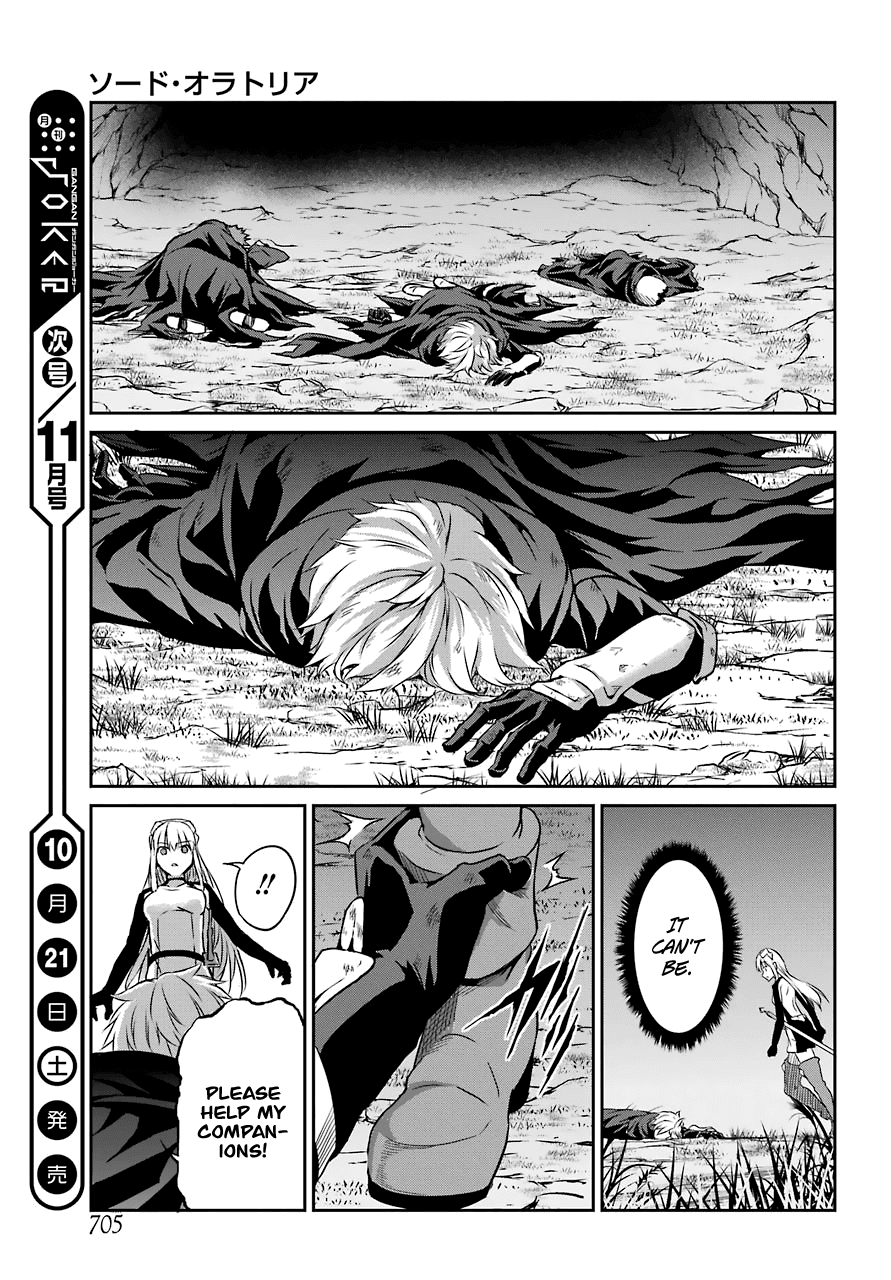 Dungeon ni Deai o Motomeru no wa Machigatte Iru Darou ka Gaiden - Sword Oratoria Chapter 41 page 34 - Chapter 41: Rest Time