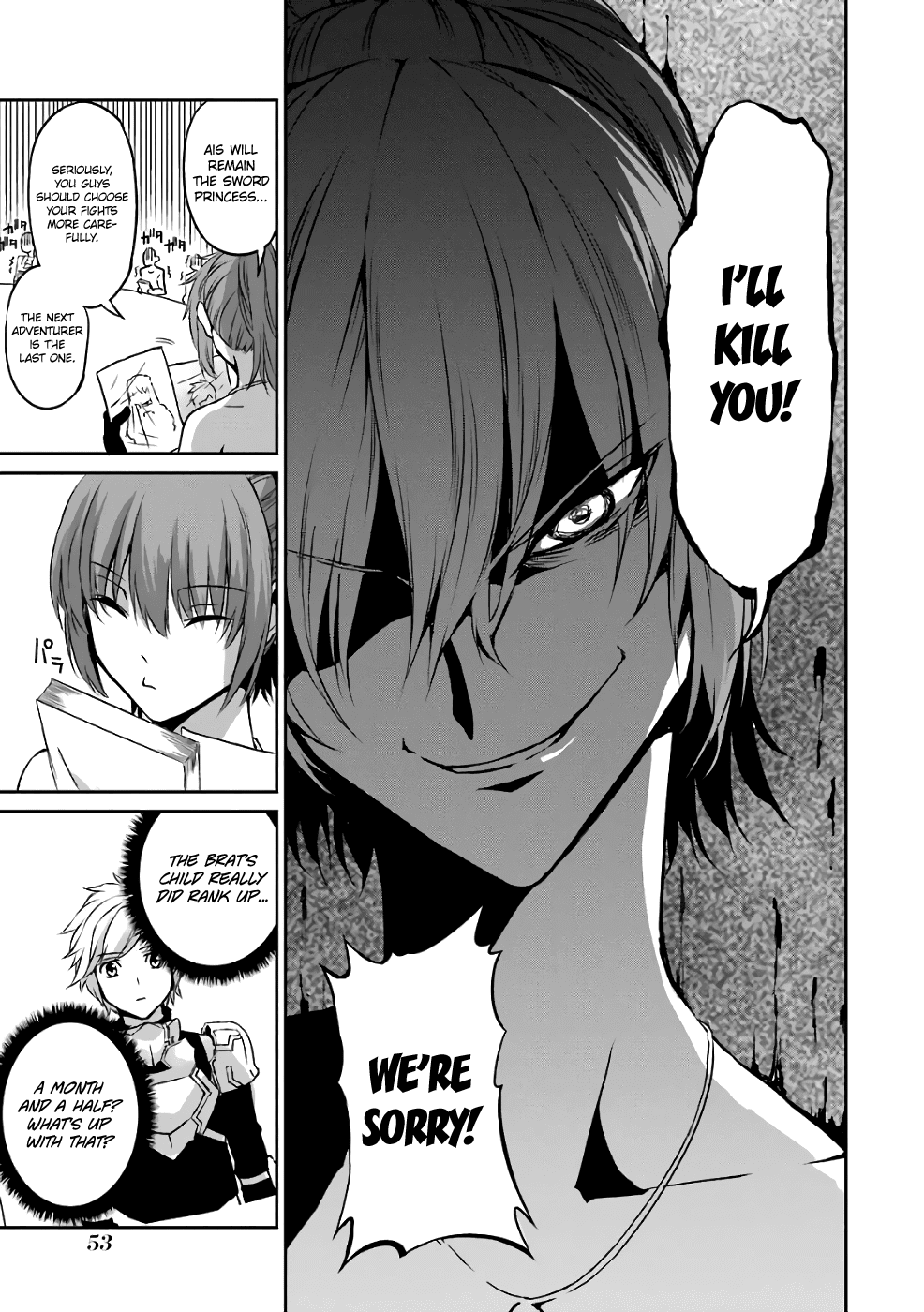 Dungeon ni Deai o Motomeru no wa Machigatte Iru Darou ka Gaiden - Sword Oratoria Chapter 42 page 18 - Chapter 42: Denatus