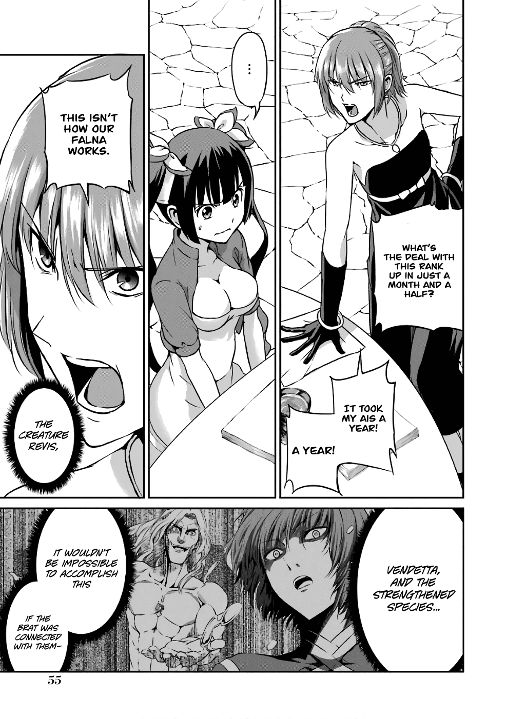 Dungeon ni Deai o Motomeru no wa Machigatte Iru Darou ka Gaiden - Sword Oratoria Chapter 42 page 20 - Chapter 42: Denatus