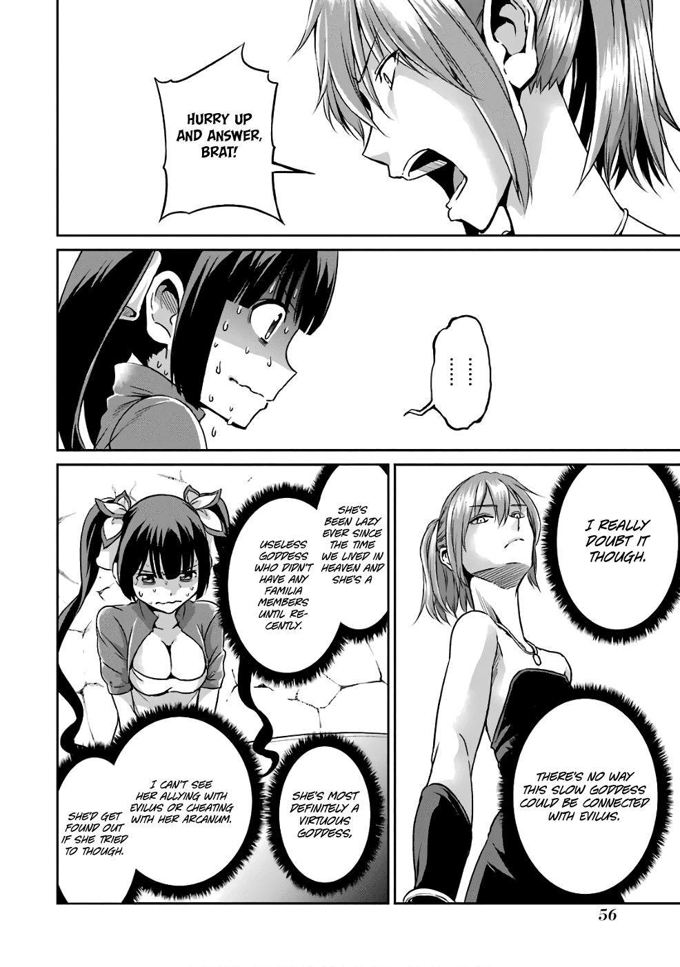 Dungeon ni Deai o Motomeru no wa Machigatte Iru Darou ka Gaiden - Sword Oratoria Chapter 42 page 21 - Chapter 42: Denatus