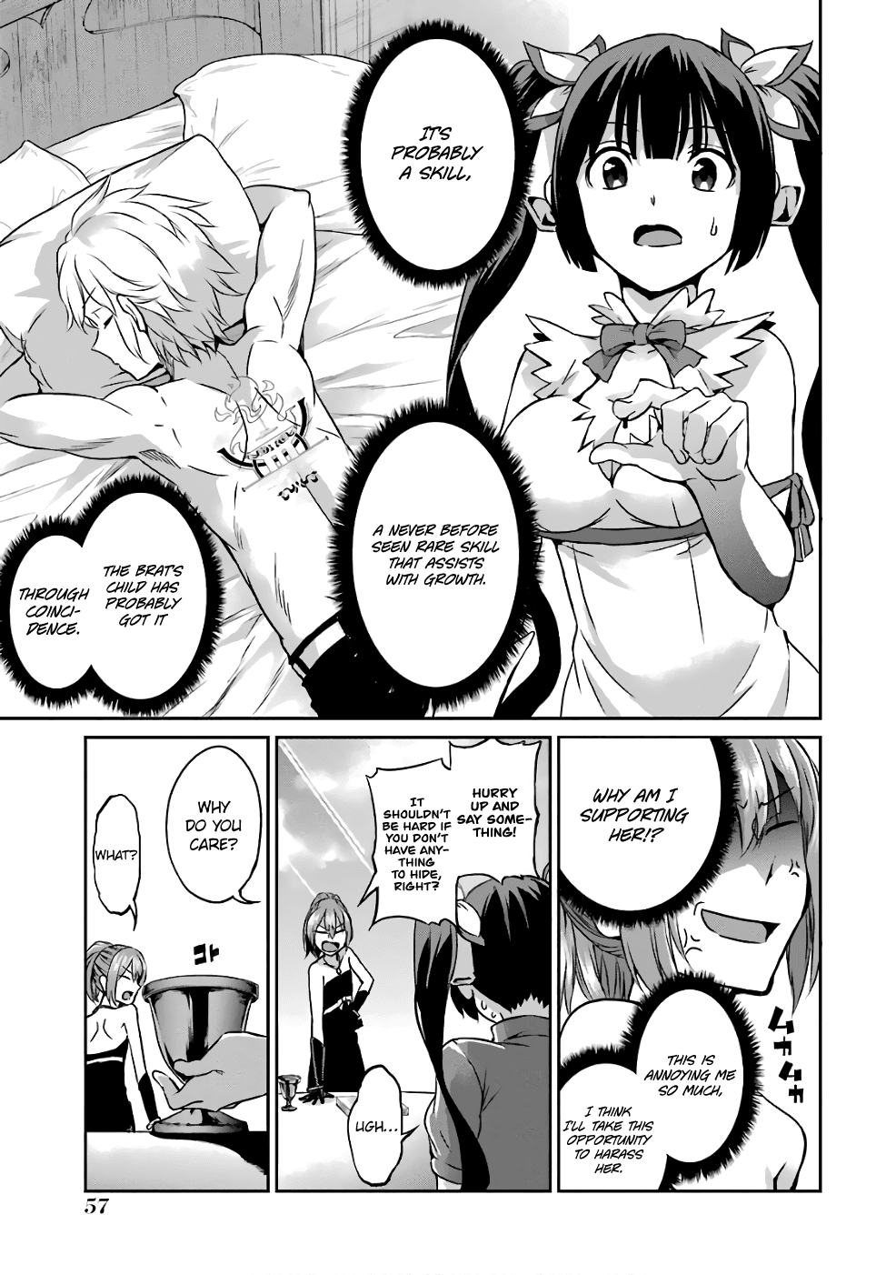Dungeon ni Deai o Motomeru no wa Machigatte Iru Darou ka Gaiden - Sword Oratoria Chapter 42 page 22 - Chapter 42: Denatus
