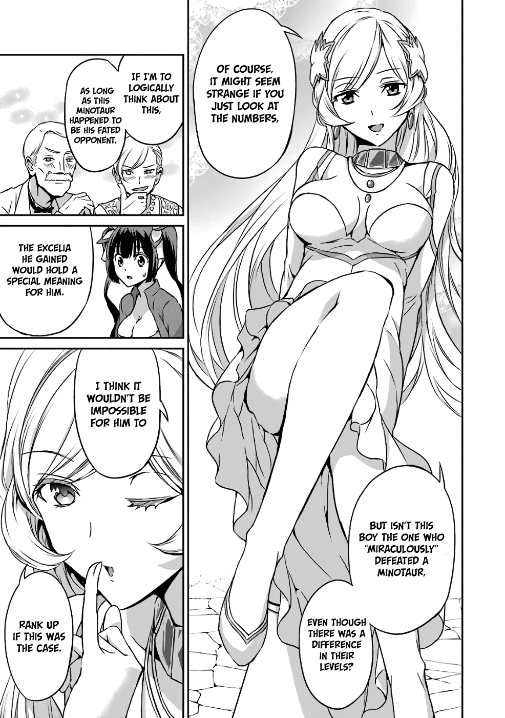 Dungeon ni Deai o Motomeru no wa Machigatte Iru Darou ka Gaiden - Sword Oratoria Chapter 42 page 24 - Chapter 42: Denatus