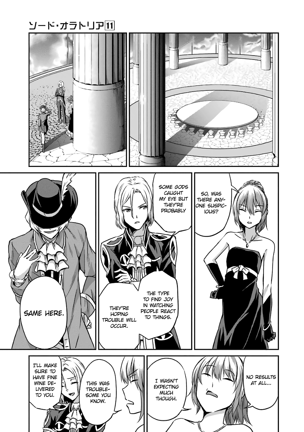 Dungeon ni Deai o Motomeru no wa Machigatte Iru Darou ka Gaiden - Sword Oratoria Chapter 42 page 28 - Chapter 42: Denatus