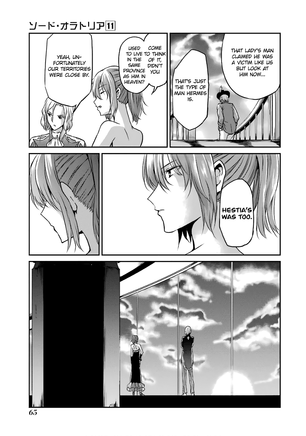 Dungeon ni Deai o Motomeru no wa Machigatte Iru Darou ka Gaiden - Sword Oratoria Chapter 42 page 30 - Chapter 42: Denatus
