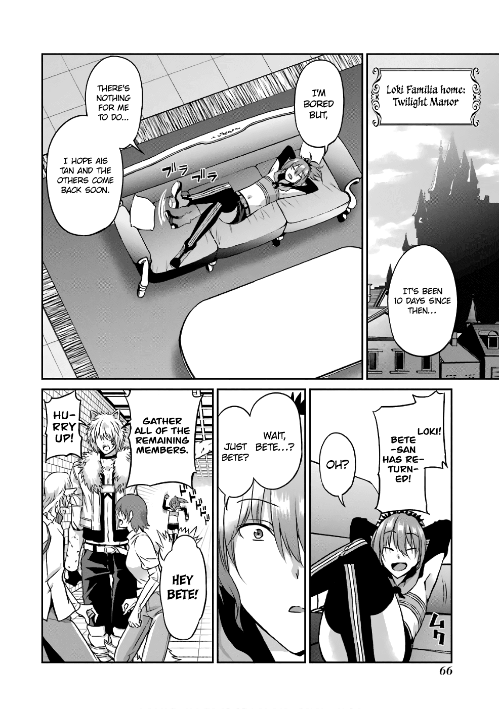 Dungeon ni Deai o Motomeru no wa Machigatte Iru Darou ka Gaiden - Sword Oratoria Chapter 42 page 31 - Chapter 42: Denatus