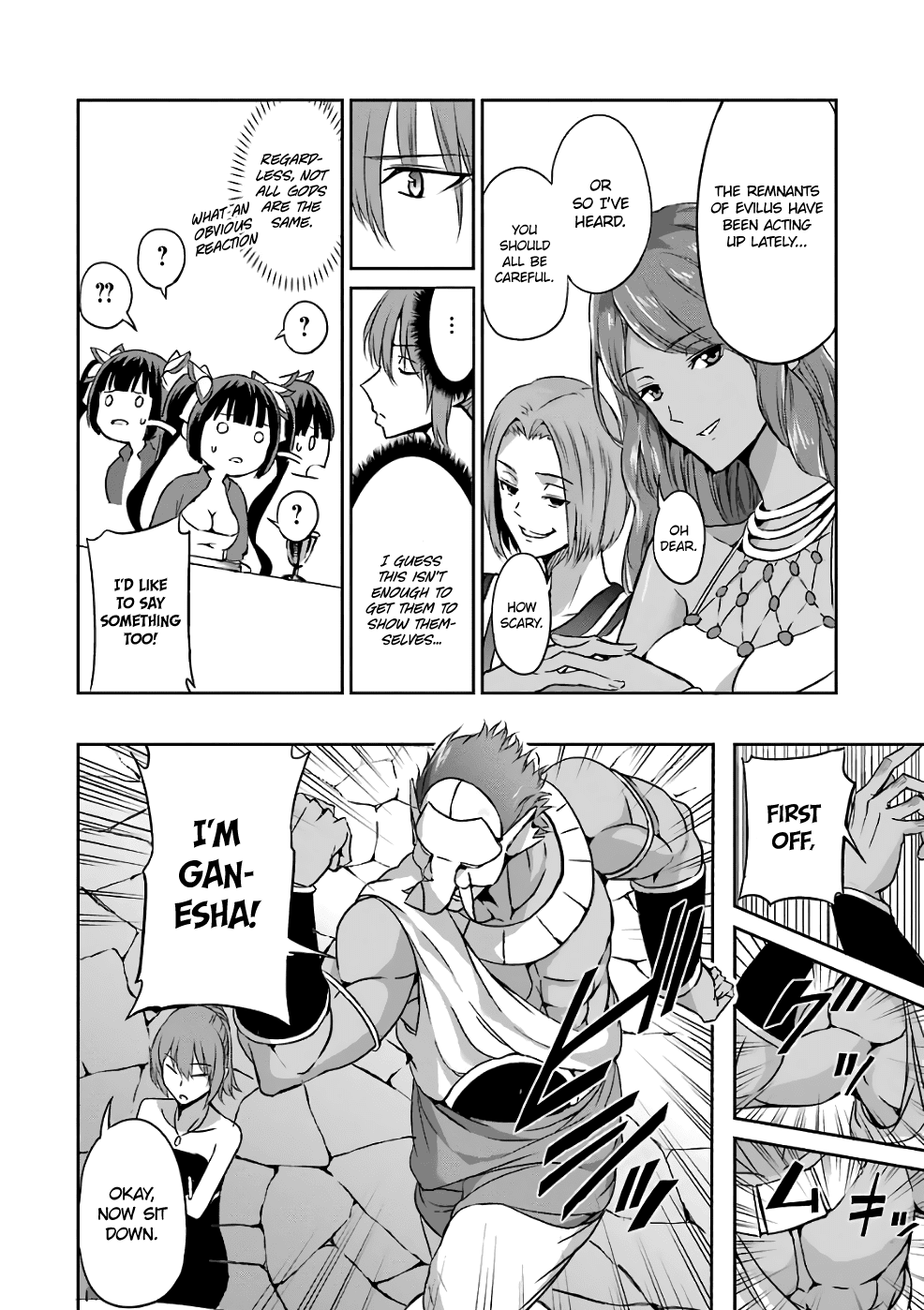 Dungeon ni Deai o Motomeru no wa Machigatte Iru Darou ka Gaiden - Sword Oratoria Chapter 42 page 9 - Chapter 42: Denatus