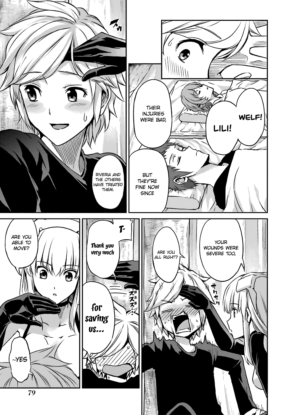 Dungeon ni Deai o Motomeru no wa Machigatte Iru Darou ka Gaiden - Sword Oratoria Chapter 43 page 10 - Chapter 43: Healthy Day