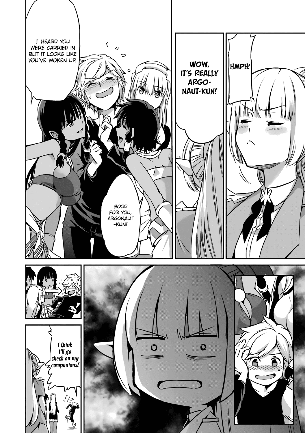 Dungeon ni Deai o Motomeru no wa Machigatte Iru Darou ka Gaiden - Sword Oratoria Chapter 43 page 19 - Chapter 43: Healthy Day