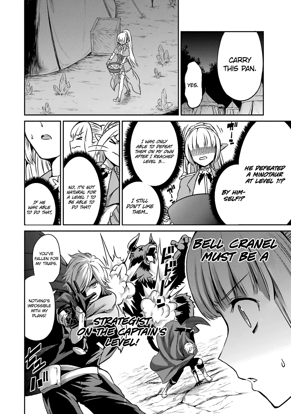 Dungeon ni Deai o Motomeru no wa Machigatte Iru Darou ka Gaiden - Sword Oratoria Chapter 43 page 21 - Chapter 43: Healthy Day