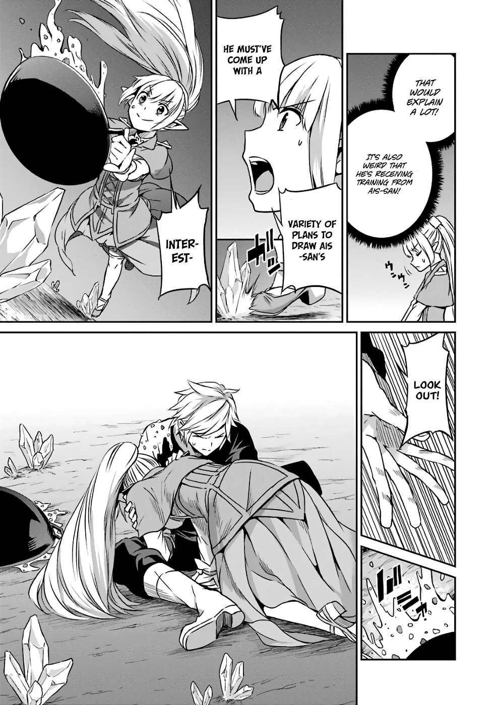 Dungeon ni Deai o Motomeru no wa Machigatte Iru Darou ka Gaiden - Sword Oratoria Chapter 43 page 22 - Chapter 43: Healthy Day