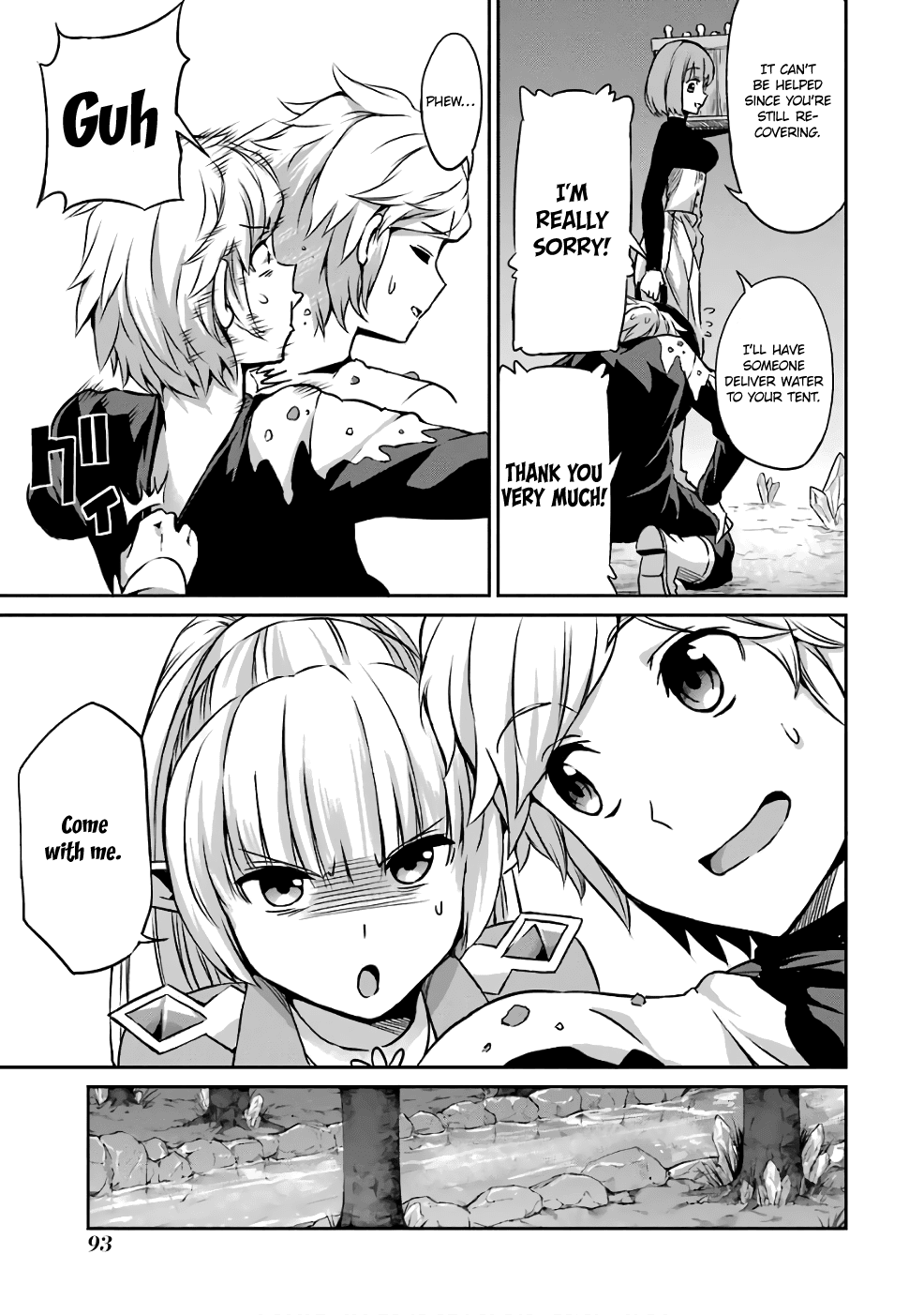 Dungeon ni Deai o Motomeru no wa Machigatte Iru Darou ka Gaiden - Sword Oratoria Chapter 43 page 24 - Chapter 43: Healthy Day