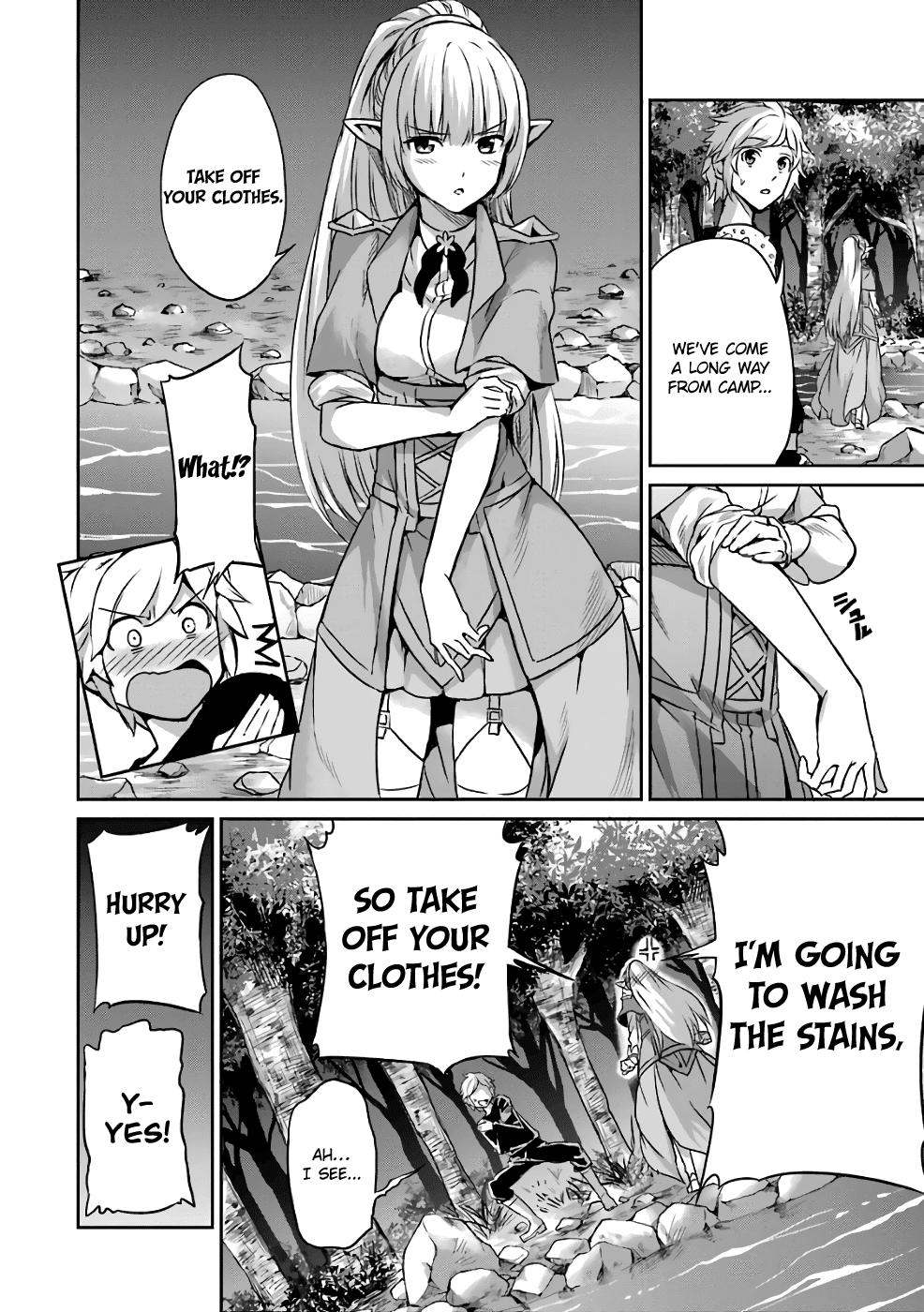 Dungeon ni Deai o Motomeru no wa Machigatte Iru Darou ka Gaiden - Sword Oratoria Chapter 43 page 25 - Chapter 43: Healthy Day