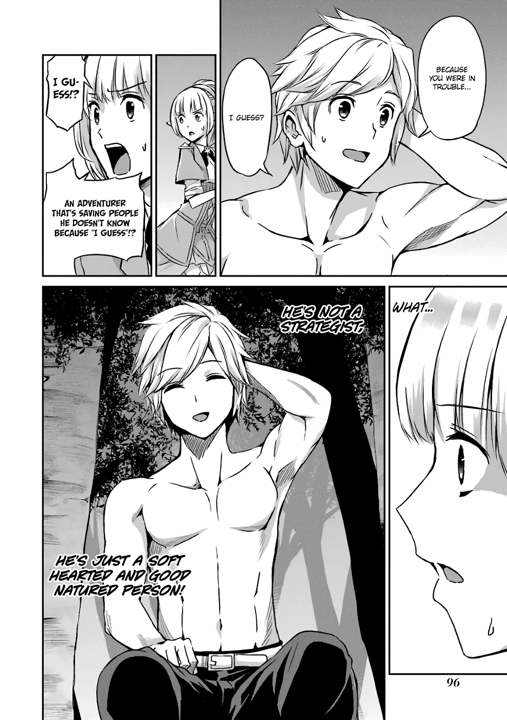 Dungeon ni Deai o Motomeru no wa Machigatte Iru Darou ka Gaiden - Sword Oratoria Chapter 43 page 27 - Chapter 43: Healthy Day