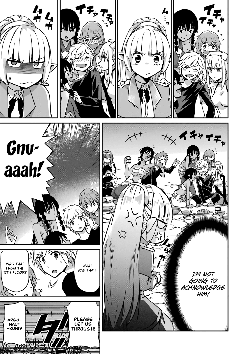 Dungeon ni Deai o Motomeru no wa Machigatte Iru Darou ka Gaiden - Sword Oratoria Chapter 43 page 36 - Chapter 43: Healthy Day
