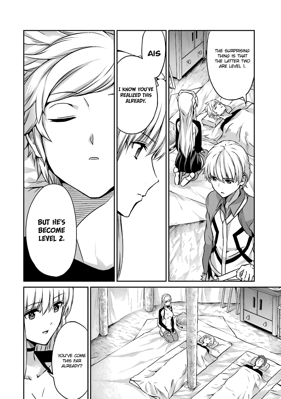 Dungeon ni Deai o Motomeru no wa Machigatte Iru Darou ka Gaiden - Sword Oratoria Chapter 43 page 5 - Chapter 43: Healthy Day