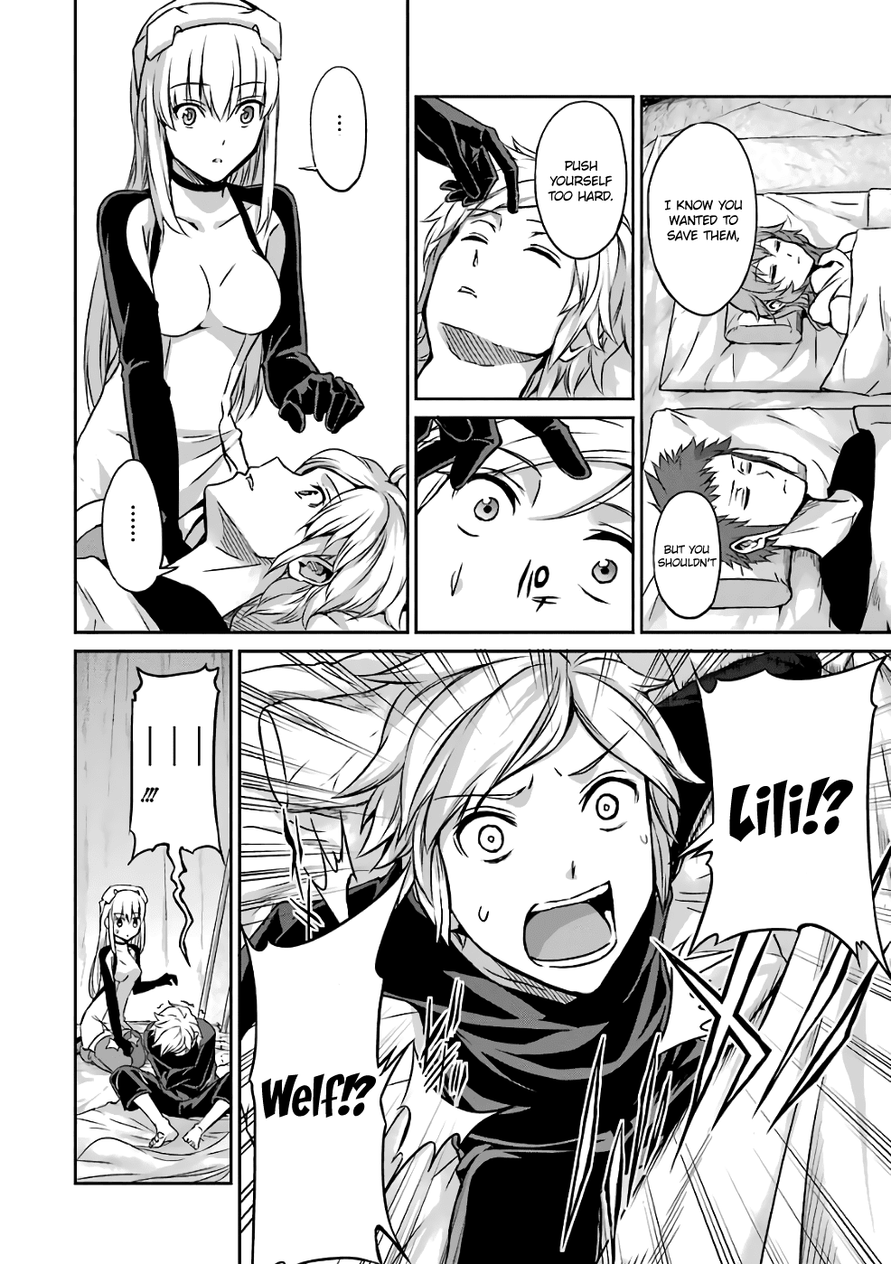 Dungeon ni Deai o Motomeru no wa Machigatte Iru Darou ka Gaiden - Sword Oratoria Chapter 43 page 7 - Chapter 43: Healthy Day