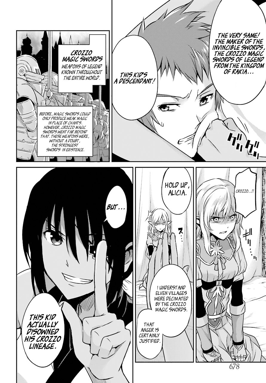 Dungeon ni Deai o Motomeru no wa Machigatte Iru Darou ka Gaiden - Sword Oratoria Chapter 44 page 10 - Chapter 44: Visitor
