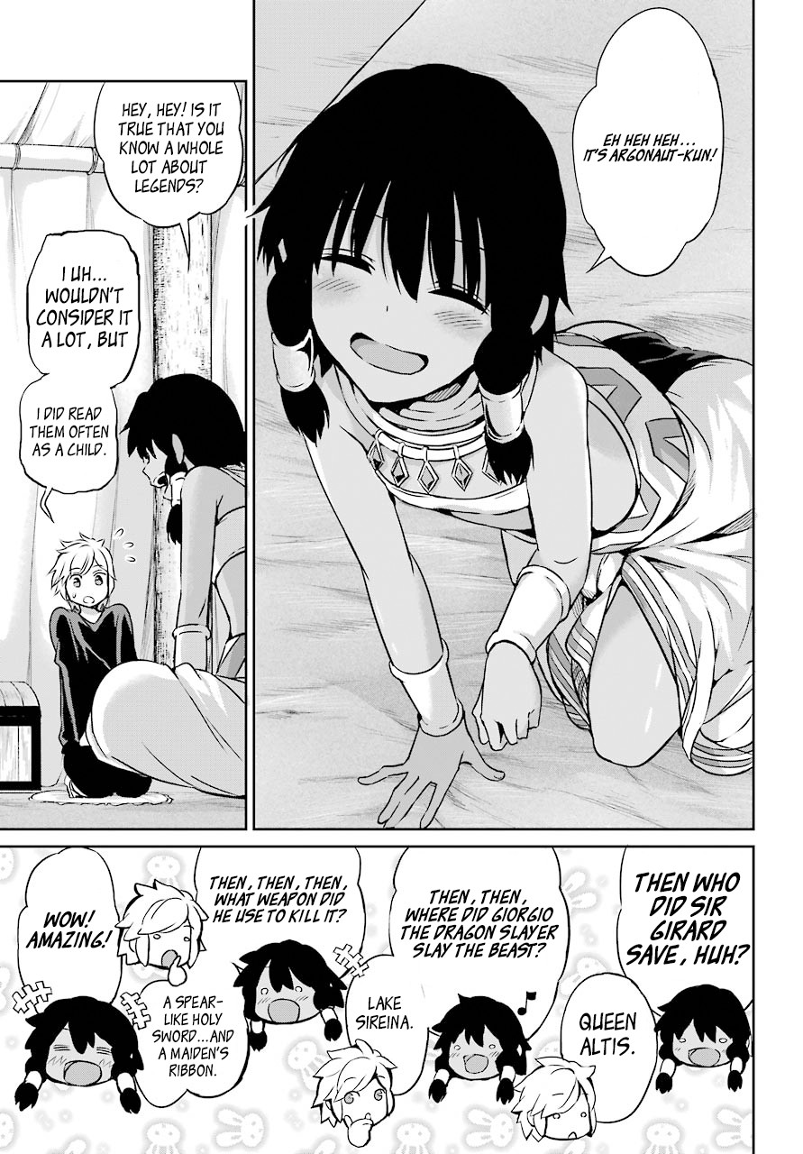 Dungeon ni Deai o Motomeru no wa Machigatte Iru Darou ka Gaiden - Sword Oratoria Chapter 44 page 15 - Chapter 44: Visitor