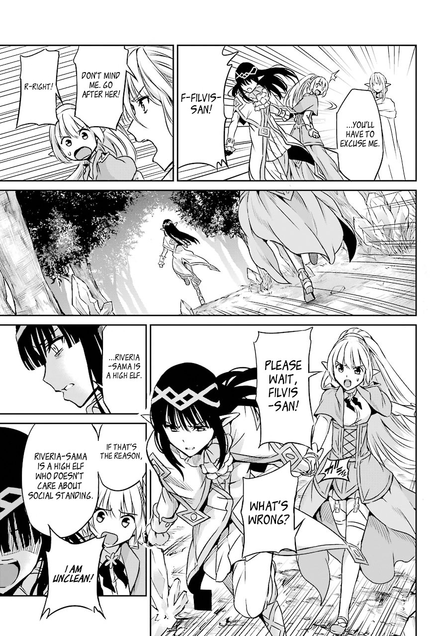 Dungeon ni Deai o Motomeru no wa Machigatte Iru Darou ka Gaiden - Sword Oratoria Chapter 44 page 31 - Chapter 44: Visitor