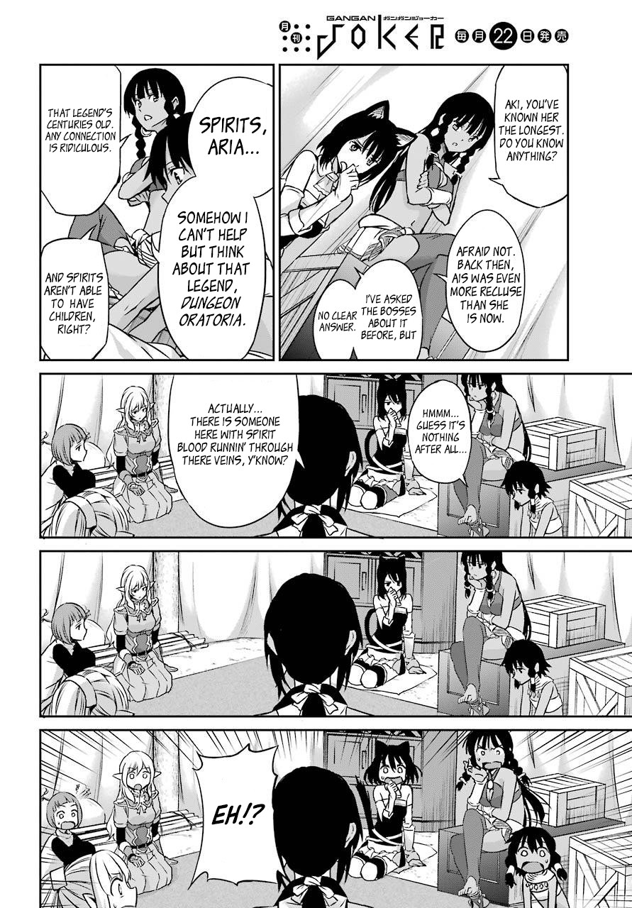 Dungeon ni Deai o Motomeru no wa Machigatte Iru Darou ka Gaiden - Sword Oratoria Chapter 44 page 8 - Chapter 44: Visitor