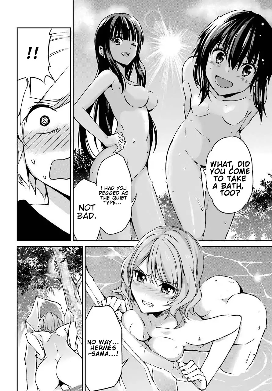 Dungeon ni Deai o Motomeru no wa Machigatte Iru Darou ka Gaiden - Sword Oratoria Chapter 45 page 12 - Chapter 45: Bath Time