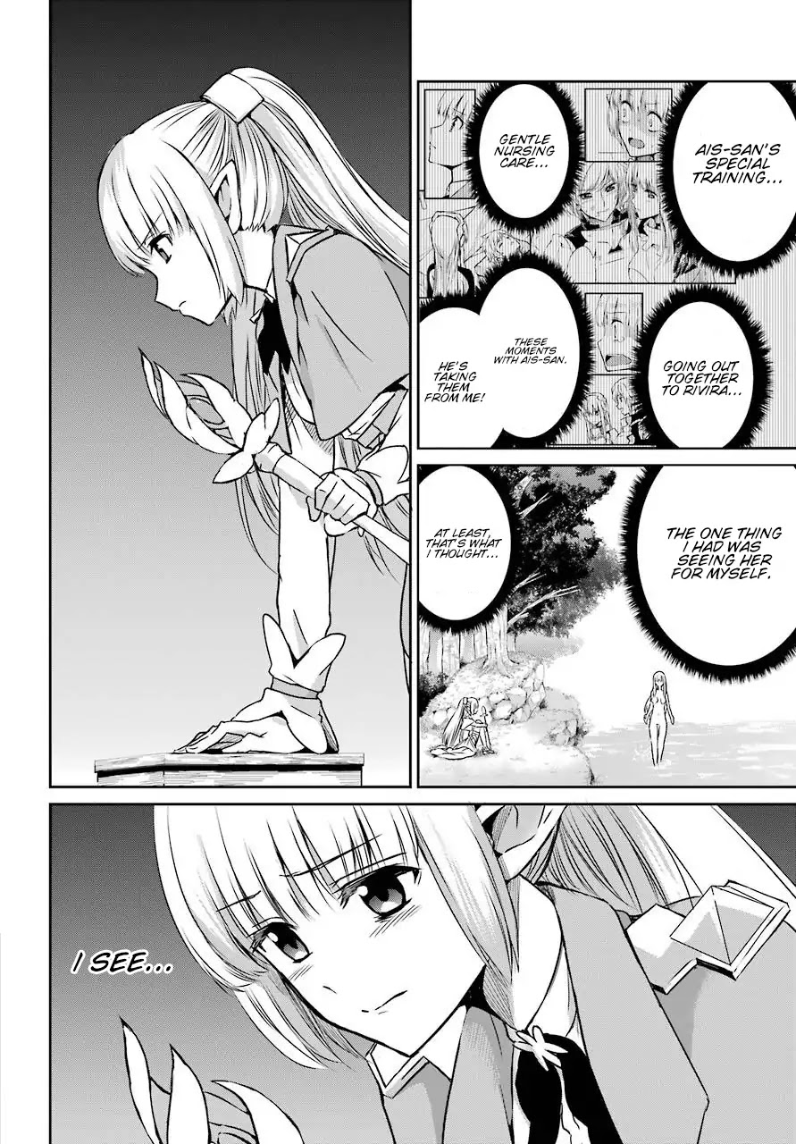 Dungeon ni Deai o Motomeru no wa Machigatte Iru Darou ka Gaiden - Sword Oratoria Chapter 45 page 21 - Chapter 45: Bath Time