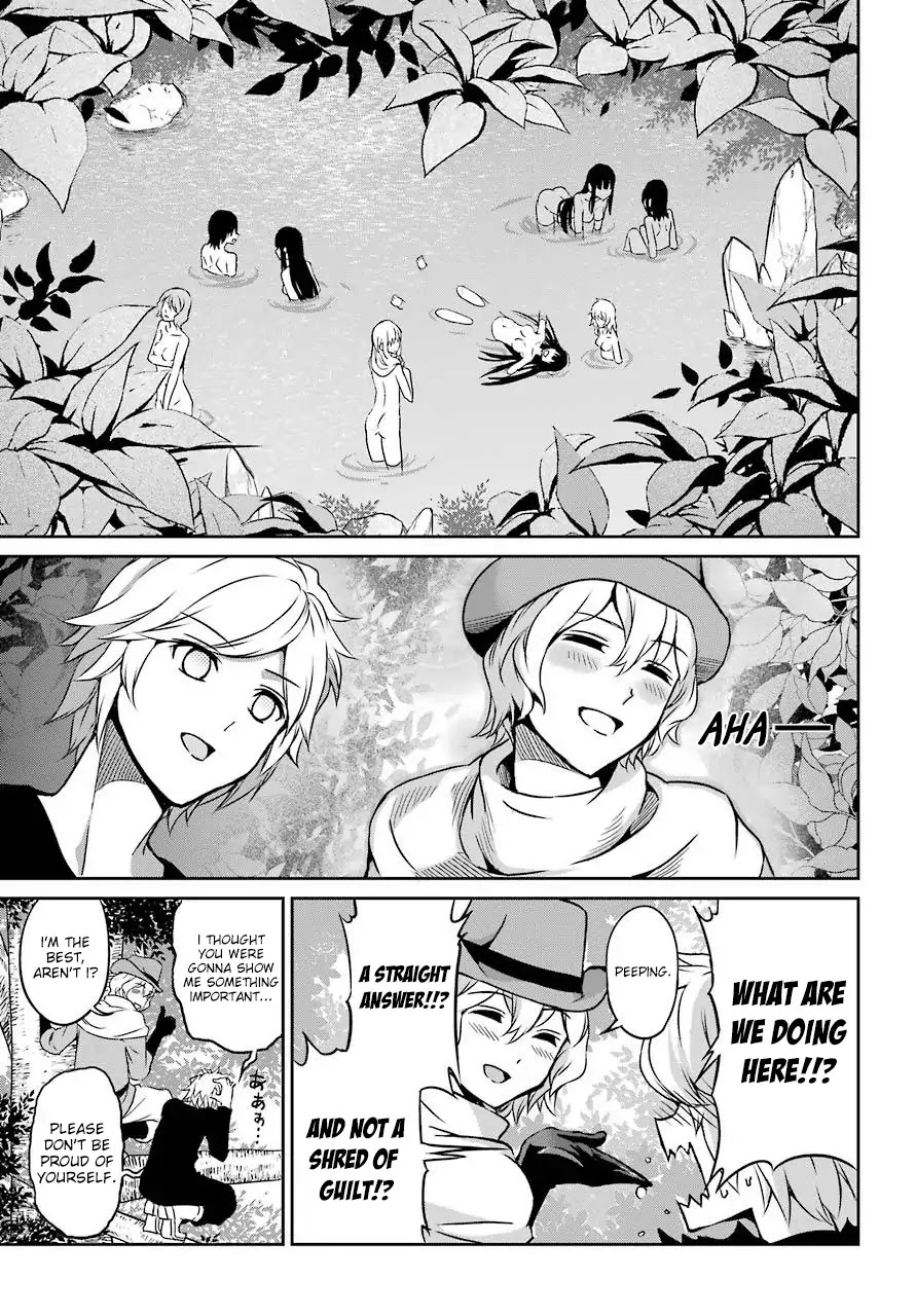 Dungeon ni Deai o Motomeru no wa Machigatte Iru Darou ka Gaiden - Sword Oratoria Chapter 45 page 9 - Chapter 45: Bath Time