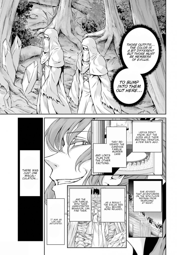 Dungeon ni Deai o Motomeru no wa Machigatte Iru Darou ka Gaiden - Sword Oratoria Chapter 46 page 17 - Chapter 46: Lost Children