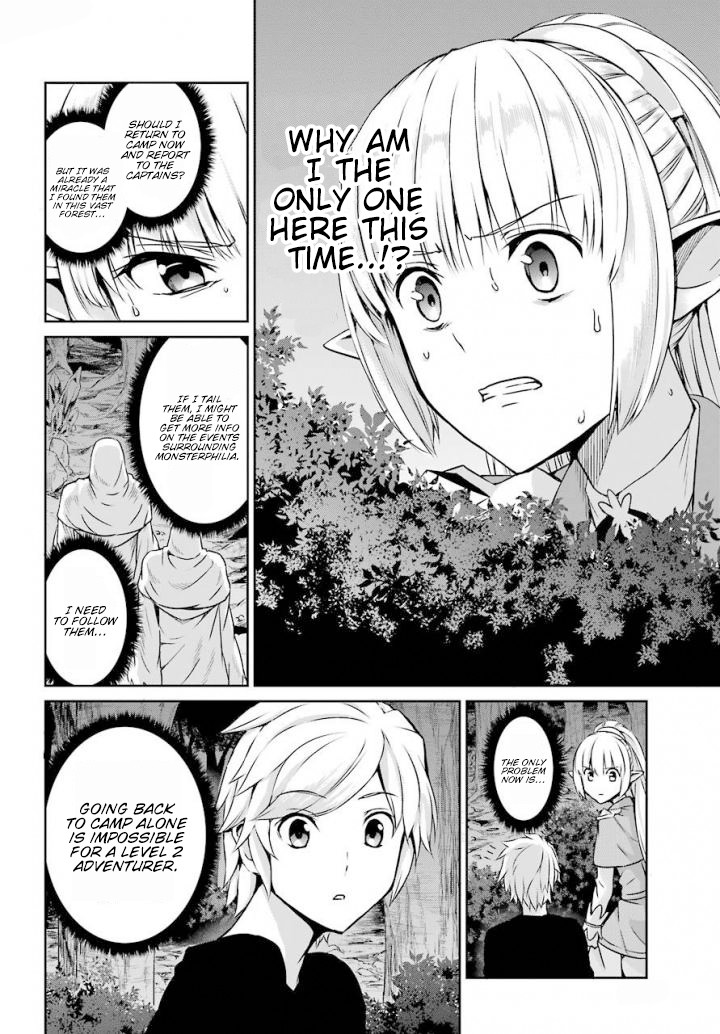 Dungeon ni Deai o Motomeru no wa Machigatte Iru Darou ka Gaiden - Sword Oratoria Chapter 46 page 18 - Chapter 46: Lost Children