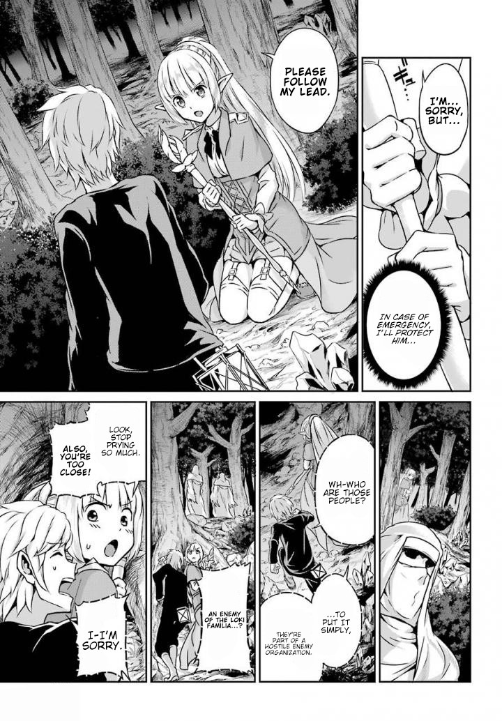 Dungeon ni Deai o Motomeru no wa Machigatte Iru Darou ka Gaiden - Sword Oratoria Chapter 46 page 19 - Chapter 46: Lost Children